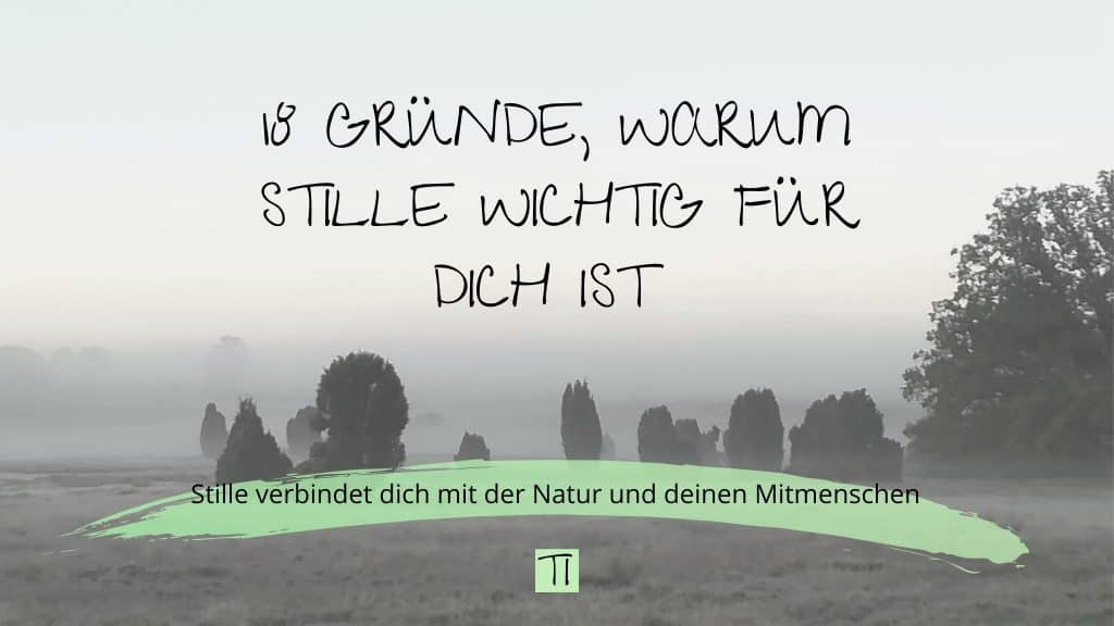 Titel: 18 Gründe, warum Stille wichtig für dich ist | Team Introvertiert