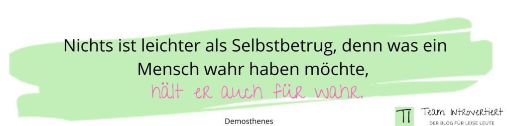 Zitat Demosthenes | Team Introvertiert