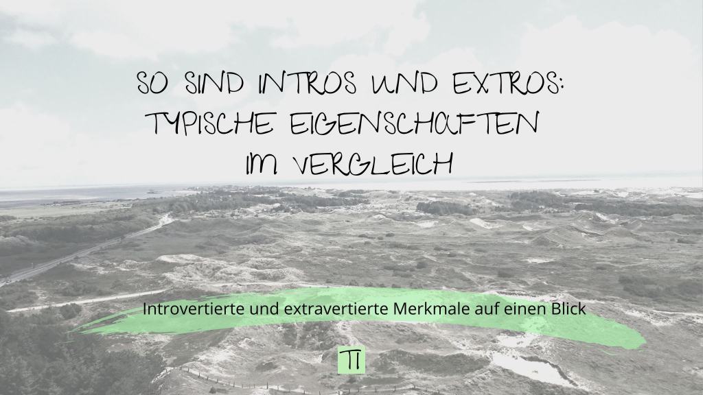Titel: Introvertierte und extravertierte Merkmale auf einen Blick | Team Introvertiert