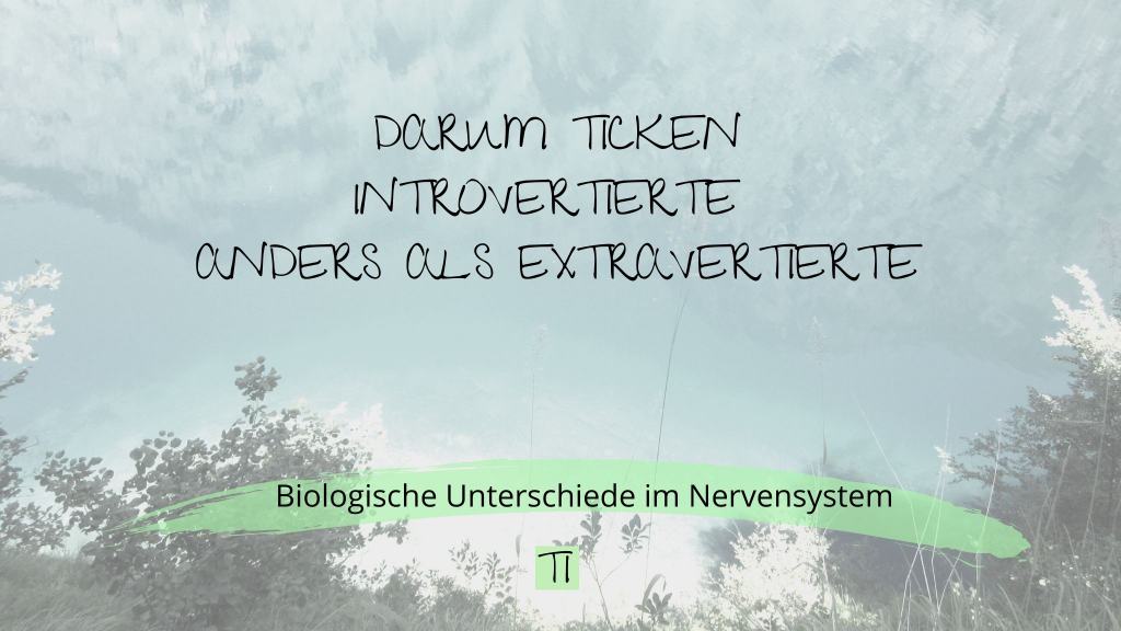 Titelgrafik: Darum ticken Introvertierte anders als Extravertierte | Team Introvertiert